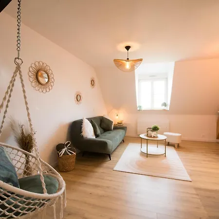 L'exotique Baignoire Double Cozy Duplex Lejlighed
